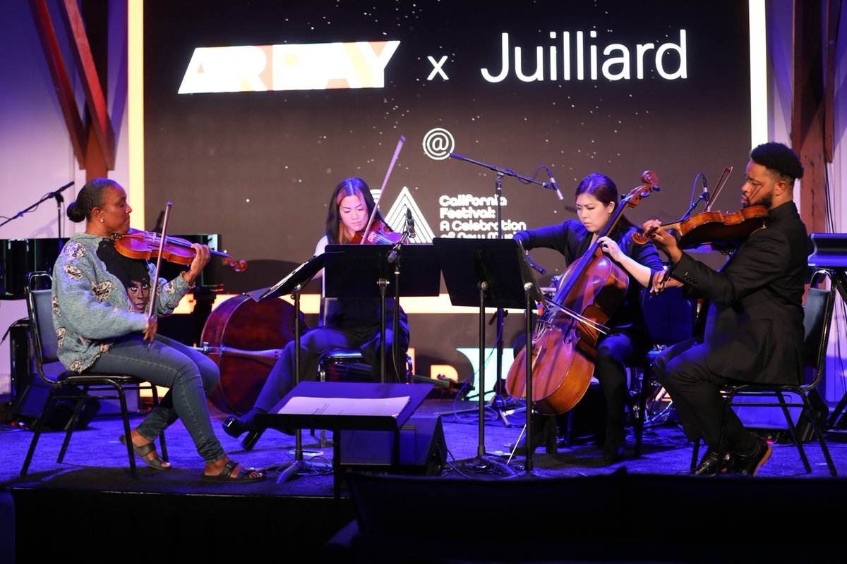 CA Festival (@ca_festival_) on Twitter photo The #CAFestival was thrilled to host <a href="/JuilliardSchool/">The Juilliard School</a> musicians in two exceptional concerts this past week with Ava DuVernayโs <a href="/ARRAYNow/">ARRAY</a>, <a href="/krisbowersmusic/">Kris Bowers</a>, and #YOLA!
Special thanks to Juilliard Creative Associate and alum Nadia Sirota for facilitating this partnership! The #CAFestival was thrilled to host <a href="/JuilliardSchool/">The Juilliard School</a> musicians in two exceptional concerts this past week with Ava DuVernayโs <a href="/ARRAYNow/">ARRAY</a>, <a href="/krisbowersmusic/">Kris Bowers</a>, and #YOLA!
Special thanks to Juilliard Creative Associate and alum Nadia Sirota for facilitating this partnership!