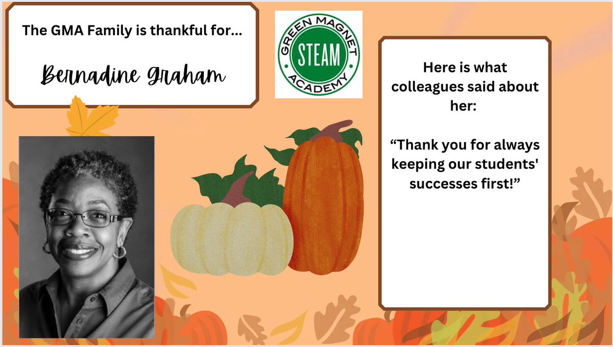 Green Magnet Academy (@gmasteam) on Twitter photo We are so thankful for these members of the <a href="/GMASteam/">Green Magnet Academy</a> family!! #PantherPride #thankful We are so thankful for these members of the <a href="/GMASteam/">Green Magnet Academy</a> family!! #PantherPride #thankful