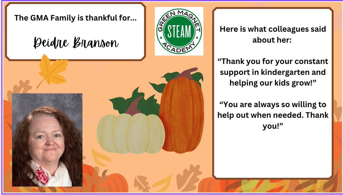 Green Magnet Academy (@gmasteam) on Twitter photo We are so thankful for these members of the <a href="/GMASteam/">Green Magnet Academy</a> family!! #PantherPride #thankful We are so thankful for these members of the <a href="/GMASteam/">Green Magnet Academy</a> family!! #PantherPride #thankful