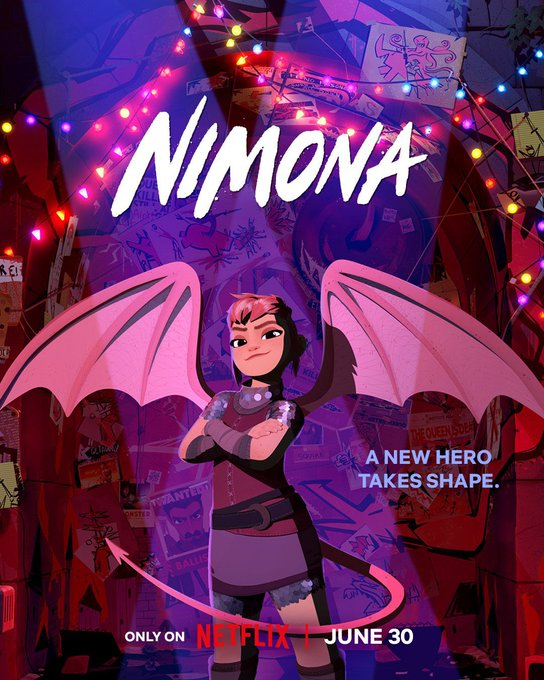 _NEVINI's tweet photo. Blue Eyed Samurai 
Nimona 
She-ra and the princesses of power 
The legend of Korra https://t.co/Nl38J9uJFg