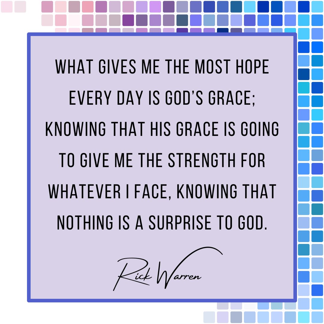 Jesus is HOPE. Grace is life. ❤️🥰

#gracequotes #quotesdaily #rickwarren #rickwarrenquotes #hope #jesusquotes #faithquotes #christianquote
