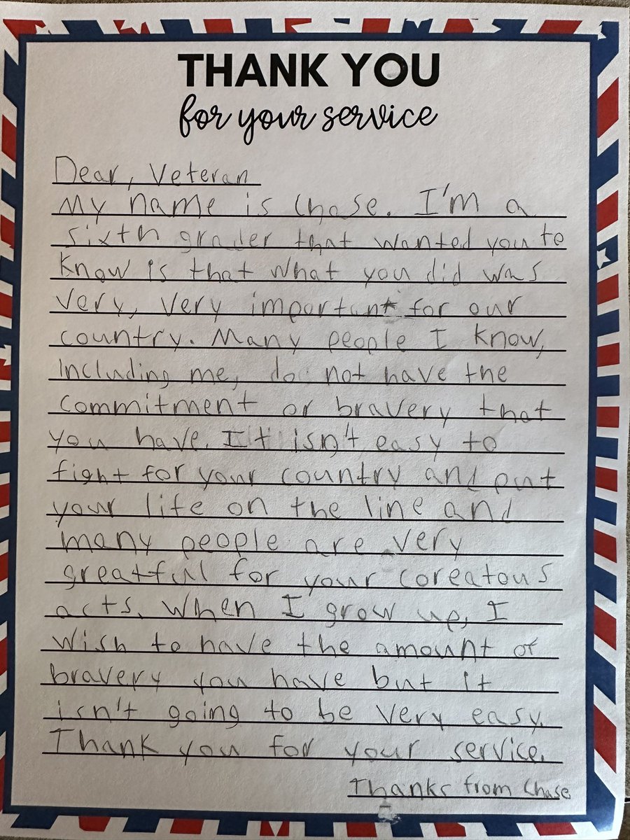 nothing like showing gratitude to veterans in our very own community on Veteran’s Day ❤️🤍💙
