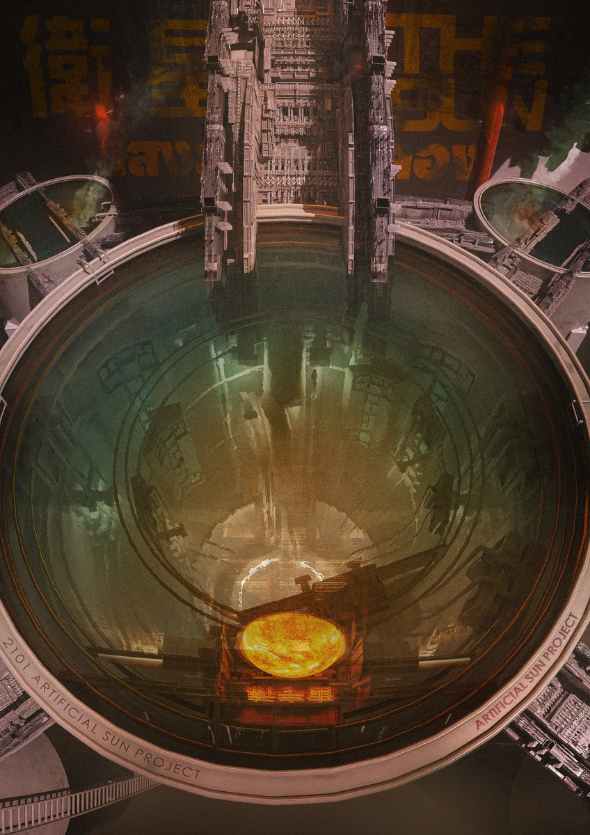 Artificial sun.

#b3d #scifiart