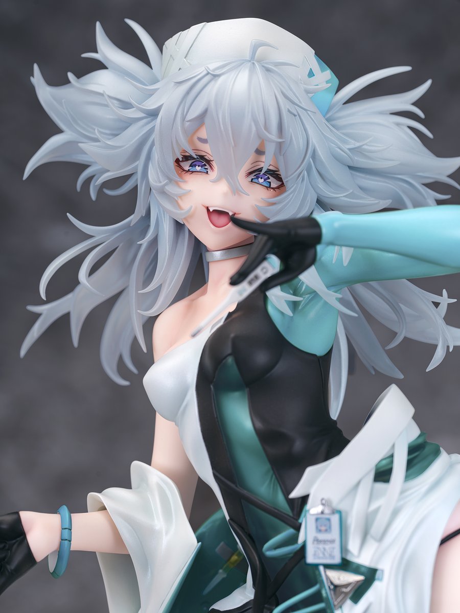 Phat_official's tweet photo. ☆予約開始☆
“ドールズフロントライン ニューラルクラウド”
「フローレンス」
⇒https://t.co/Buw3qbOhQ6

究極映写「白衣の悪魔」をモチーフに立体化☆嗜虐的な表情や着崩した挑発的なスタイルなどを忠実に再現しました。2024年11月発売予定、予約受付1/17まで

#ニューラルクラウド https://t.co/LYfiU4bPrP