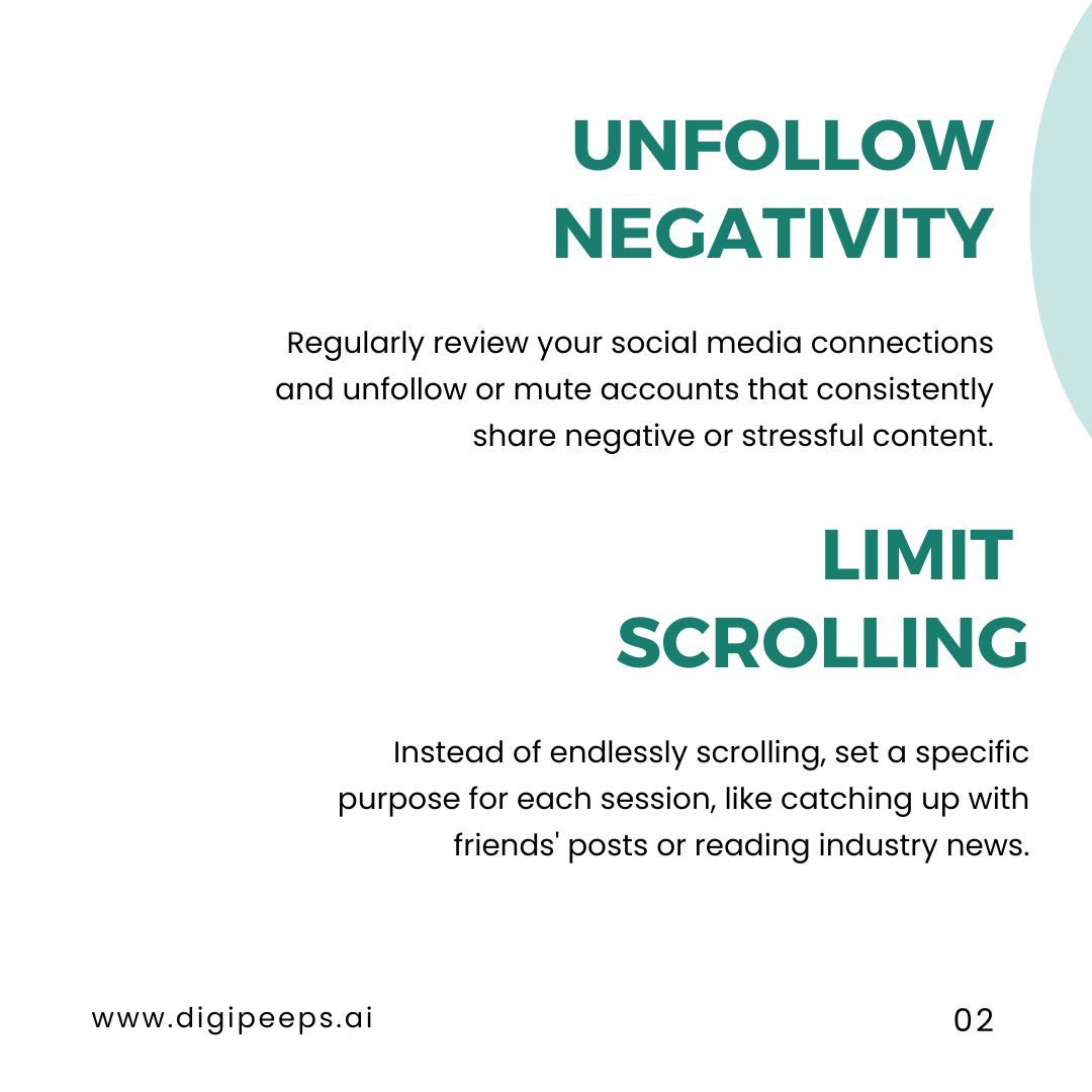 digiPeepsAU's tweet photo. 10 Tips for Using Social Media in a Healthy Way (1/2)
#digipeeps #digitalmarketing #socialmedia #digital #usage https://t.co/f7hoeh1Mye