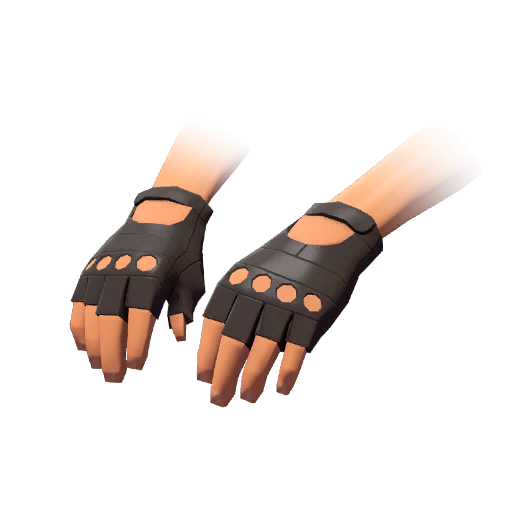 TF2HatOfTheWeek's tweet photo. This week's cosmetic is the Digit Divulger, which is for the Scout. It replaces Scout's default hand wraps with dark, fingerless gloves. This was made by blaholtzen and Bapaul and was added on December 20, 2012. https://t.co/U8GeIsyTYx
