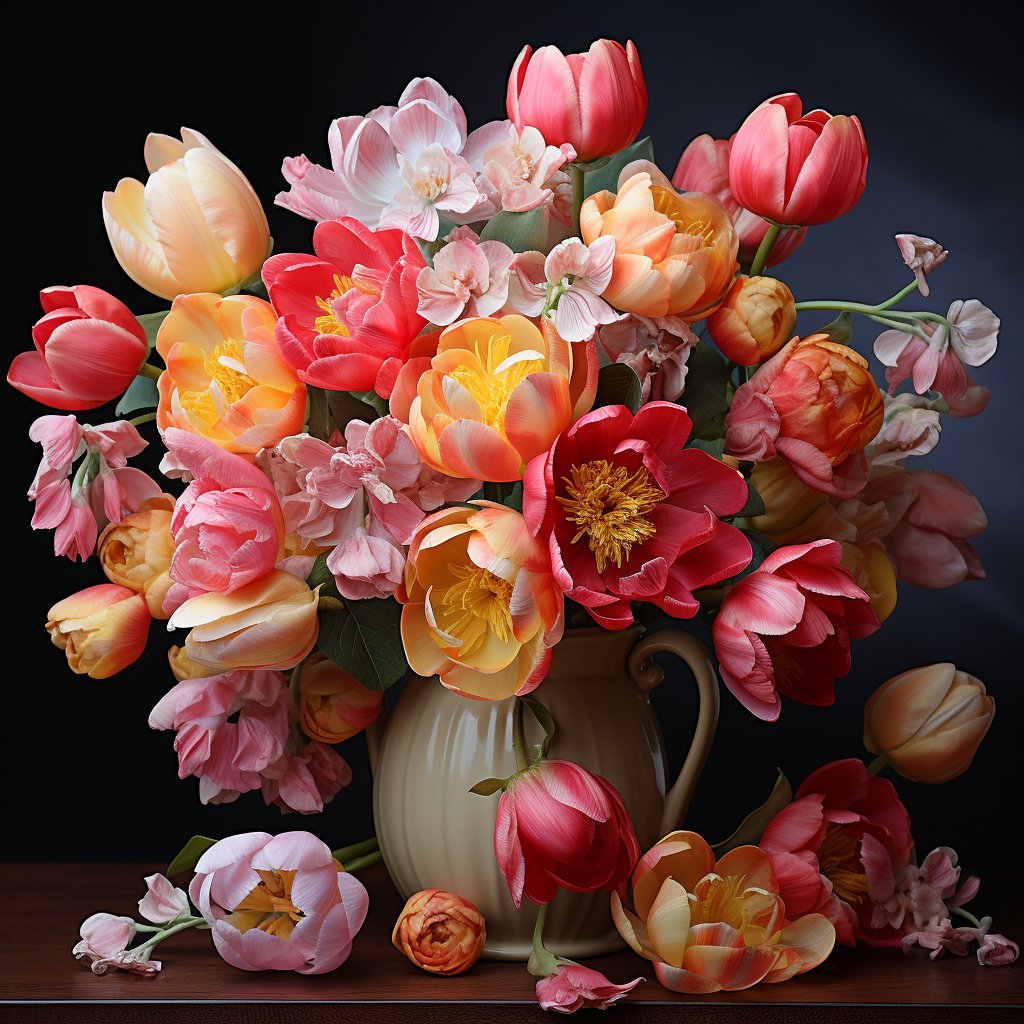 Seung4680's tweet photo. Tulip - Perfect love and warmth - #PerfectBloom #WarmEmbrace - "Even in cold, our love remains warm and unwavering. Celebrating perfection in feelings. #WarmEmbrace" https://t.co/bq9fXVTa4H
