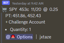OperieturT's tweet photo. $SPY Hit 2.13 for 752% 💰🖖 https://t.co/iaEKrdUOPm