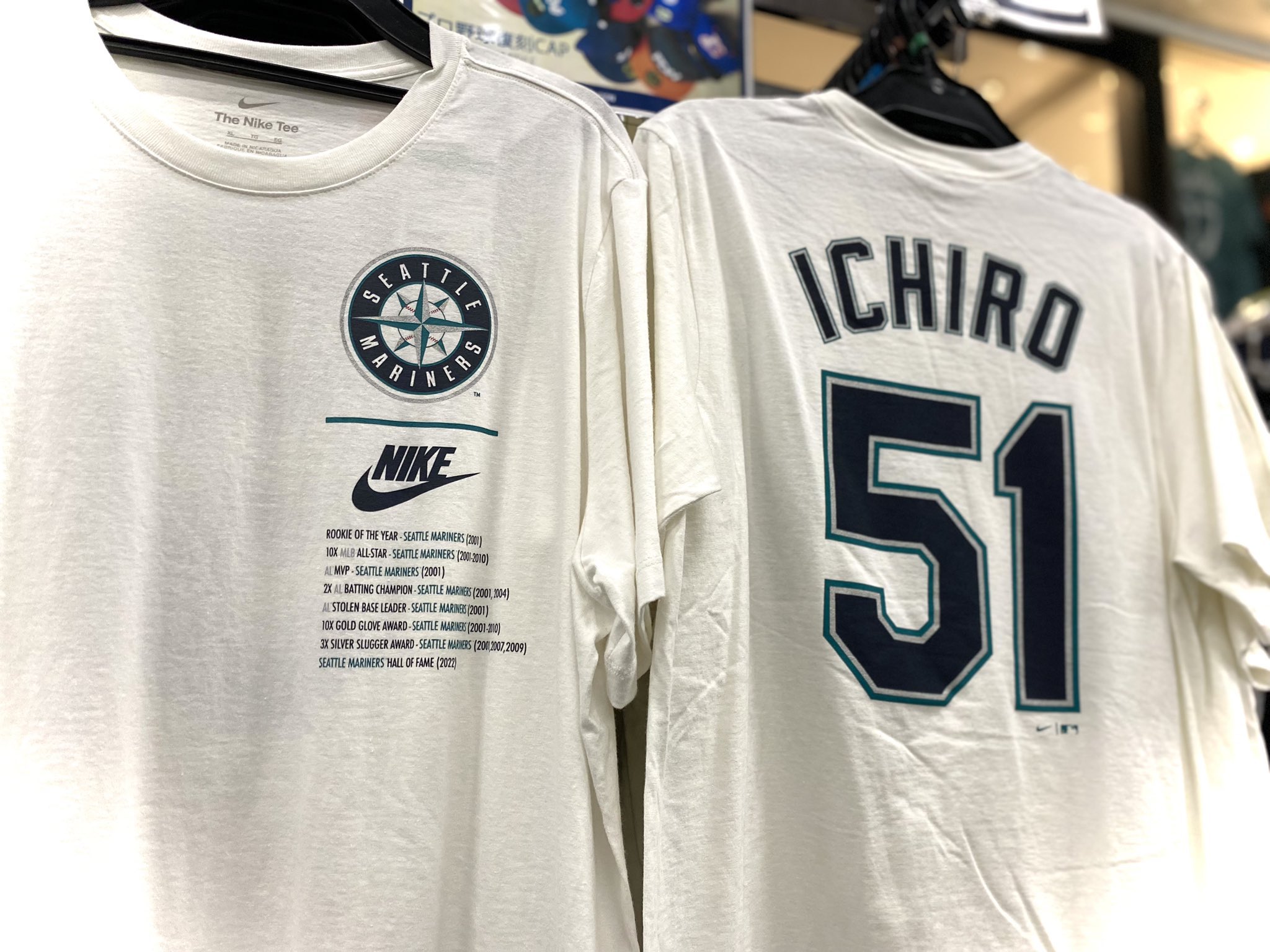 シアトルマリナーズ#51イチロー選手～Tシャツ - 応援グッズ