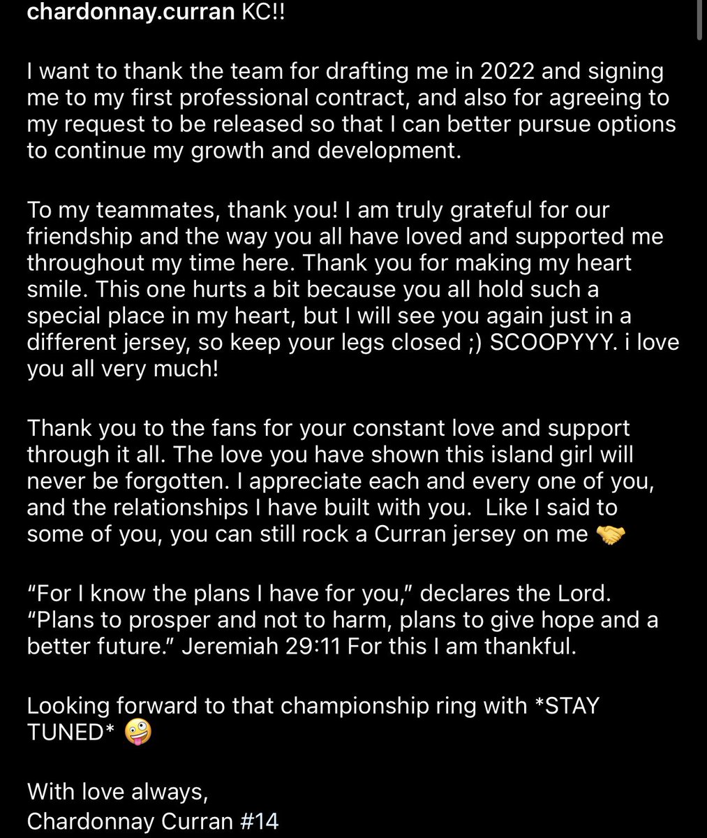 chardonnayc11's tweet photo. THANK YOU KC!! https://t.co/LcdMjyTsG2