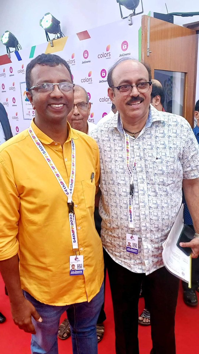 directorsharvi's tweet image. At Goa Indian International Film Festival #iffi2023 #doover #sharvi