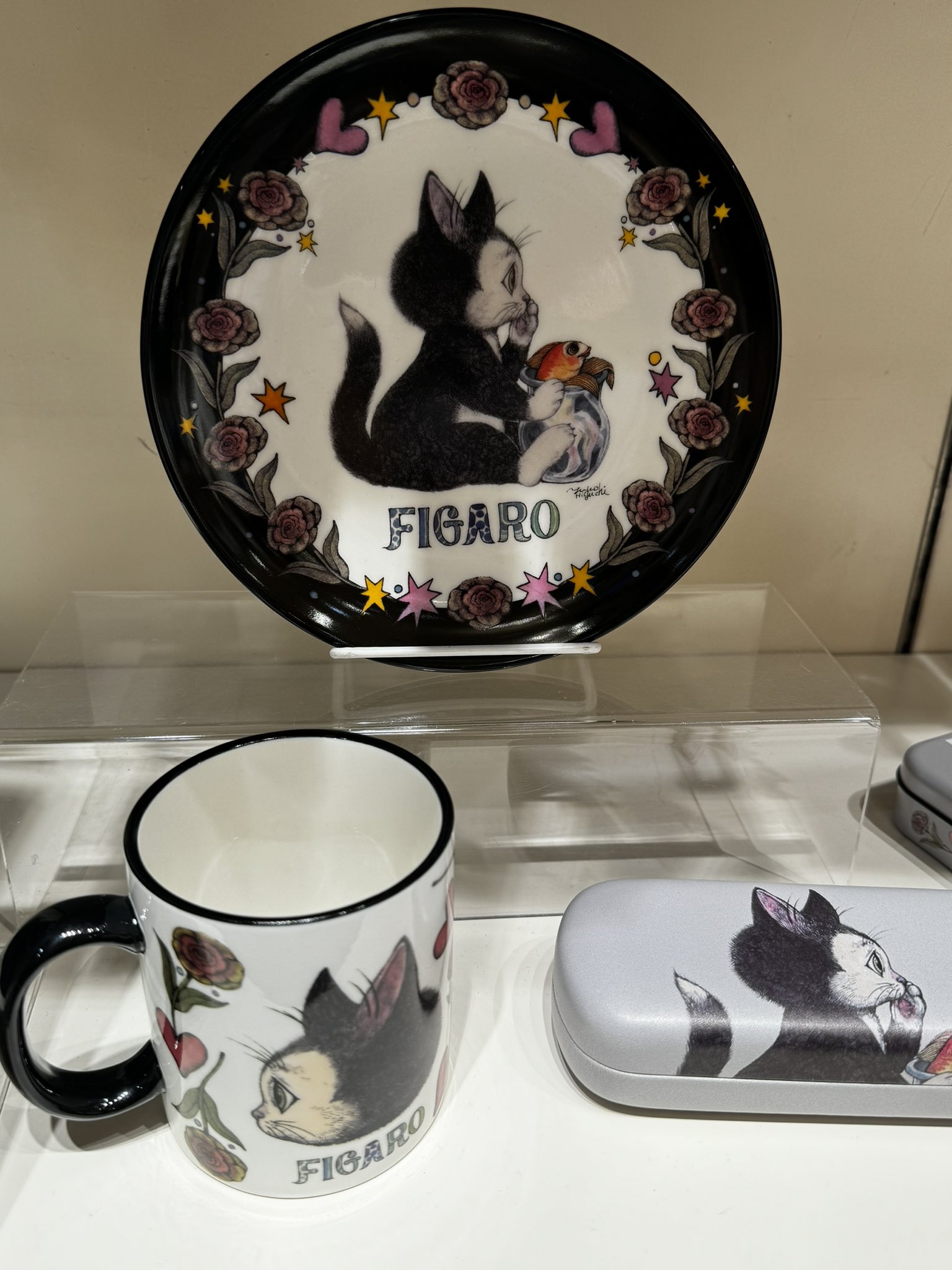 ヒグチユウコ　フィガロ　マグカップ 新品未開封】ディズニーストア ヒグチユウコ フィガロ マグ