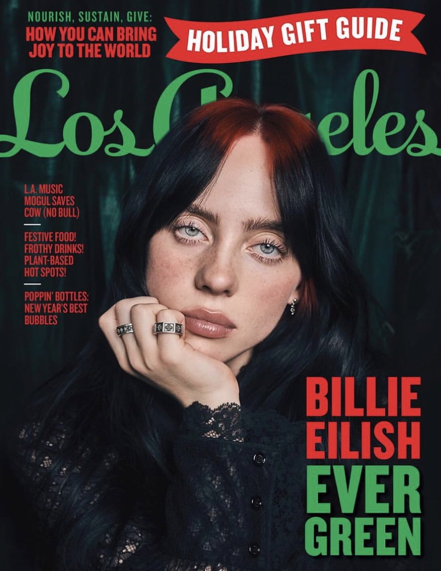 So honored that @billieeilish has graced the cover of the December issue of Los Angeles Magazine. Our incredible editorial team led by @shirleyhalperin has published a holiday issue that I hope all of Los Angeles is proud of. I love celebrating my city!
