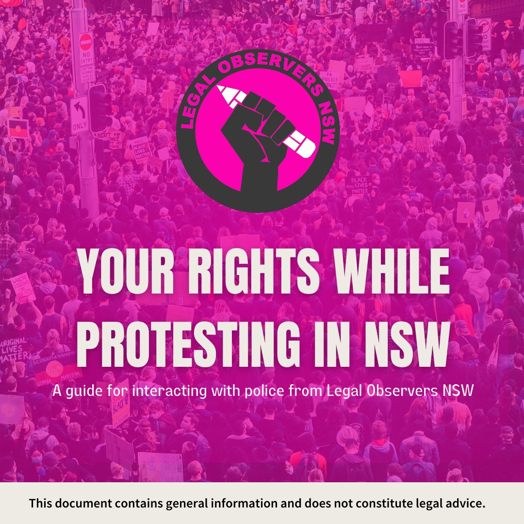 Legal Observers NSW tweet media