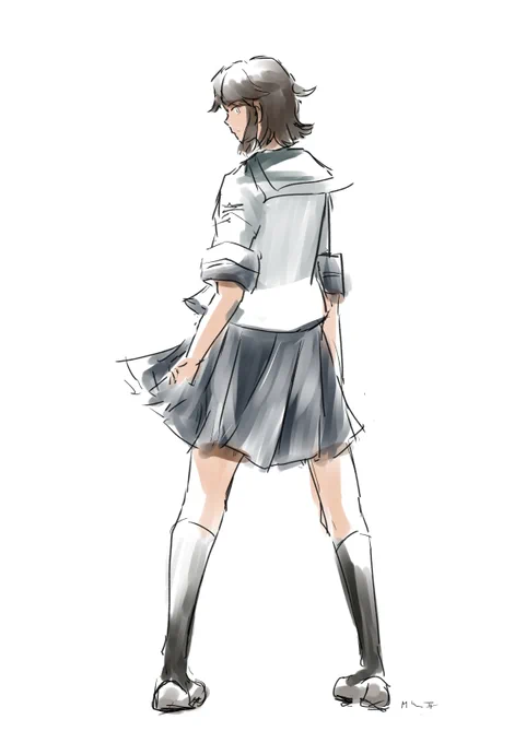 なんか練習かなんかで描いていたもの