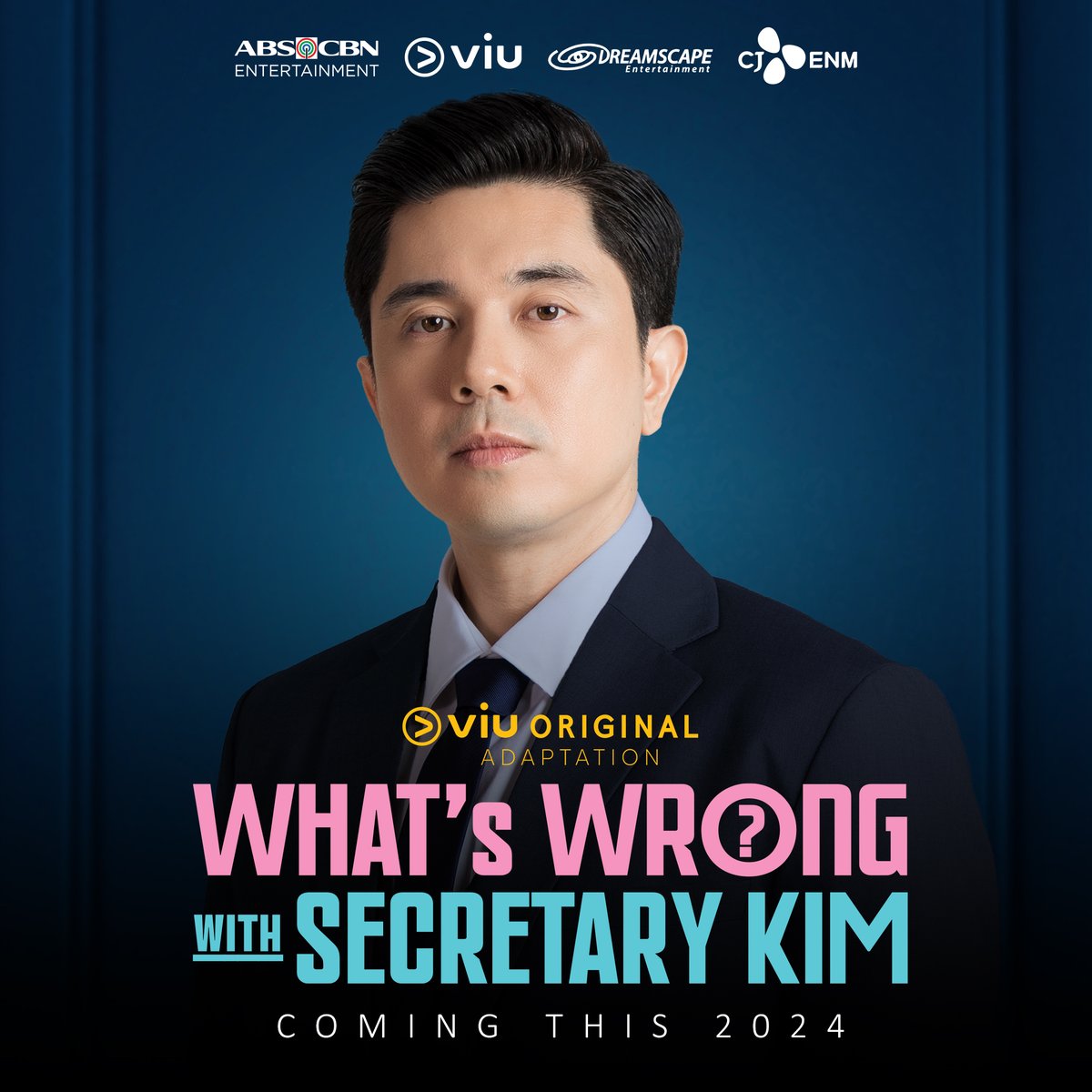 Viu_PH's tweet photo. Vice Chairman is here! Join Paulo Avelino in ABS-CBN &amp; Viu's #ViuOriginalAdaptation 'What's Wrong With Secretary Kim,' produced by Dreamscape Entertainment this coming 2024! 

#ABSCBNxViuxDreamscape  #GetReadyWithPau #ViceChairmanPH https://t.co/HfdnBCbeCI