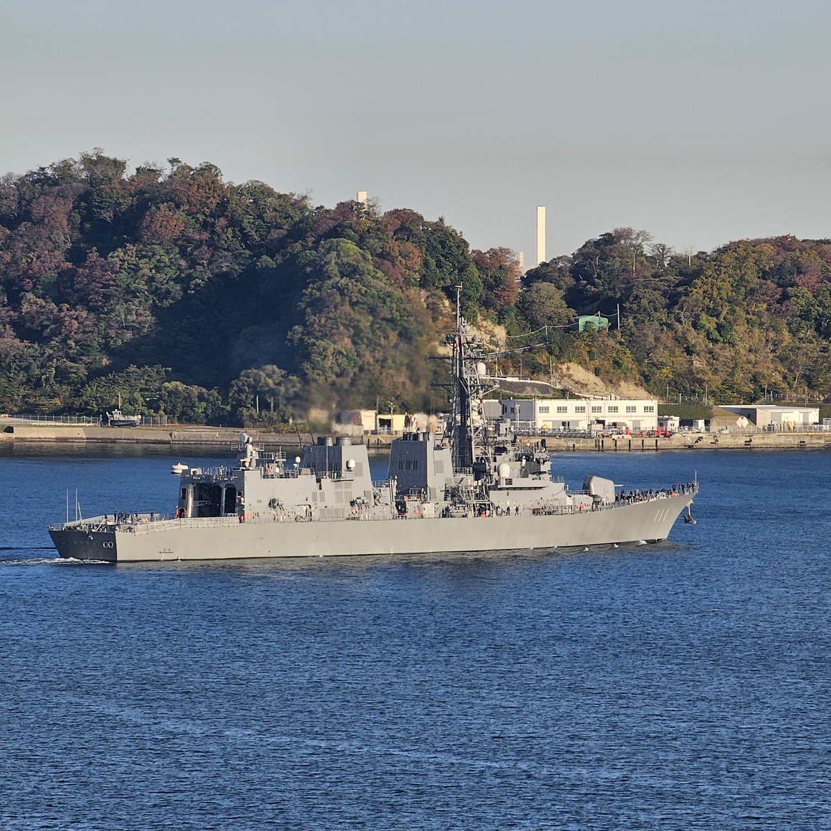 WarshipCam's tweet photo. Japanese Maritime Self-Defense Force Takanami-class destroyer JS Onami (DD-111) leaving Yokosuka, Japan - November 21, 2023 #jsonami #dd111
SRC: TW-@MICHIYAM https://t.co/ZKnSdKzbFV