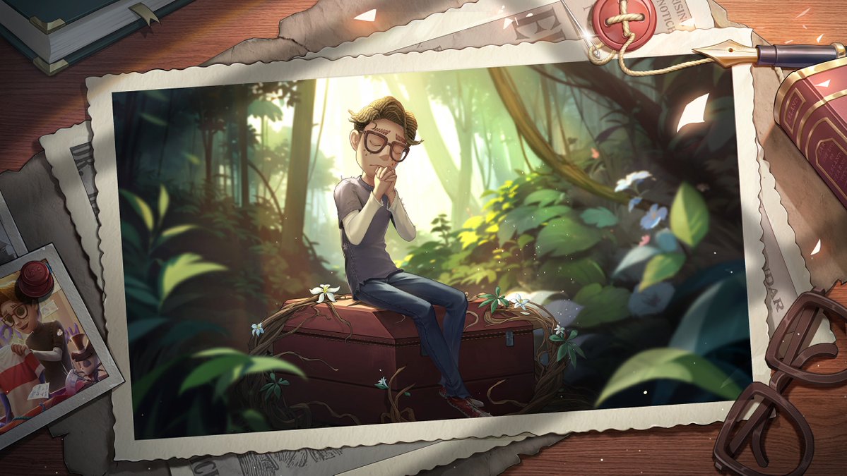 IdentityVJP's tweet photo. 数々の困難と試練を乗り越え
天地万物の中で取捨選択を繰り返した。

一縷の望みを懸けて手を伸ばす。
あの幸運の包みと、赤い箱へ。

小さな願いがやがて彼と周りの人々に
大きな幸運をもたらしますように…

#IdentityV
#第五人格
#第五キャラの日
#幸運児誕生日2023
#幸運児 https://t.co/rWQel4VXlW