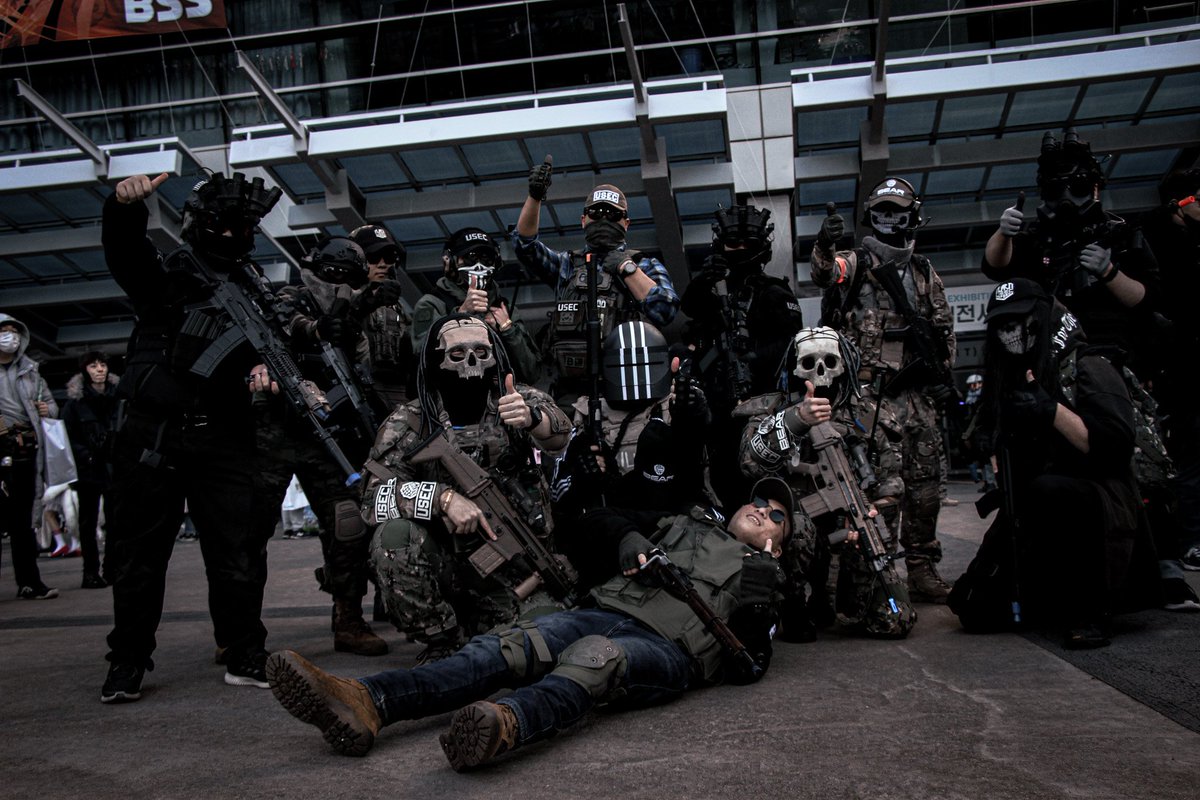 METEO_GU's tweet photo. Escape From Tarkov
Cosplay In G-star
#EscapefromTarkov
#Escape_from_tarkov
#EFT #battlestategames
#지스타 #G_star https://t.co/kg5J5E7NlS