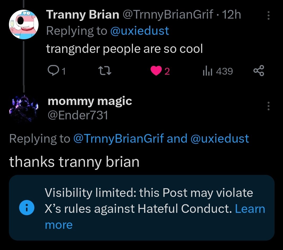 Ender731's tweet photo. @TrnnyBrianGrif @uxiedust thanks elon https://t.co/TOOPbYAStg