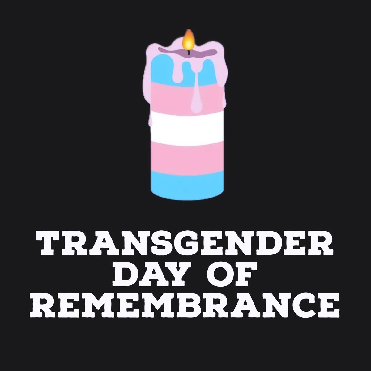 On #transdayofremembrance we publicly mourn and honor the trans lives lost. We raise awareness and we fight back against trans hate. We see you, we love you, & we support you. #trans #TransRightsAreHumanRights