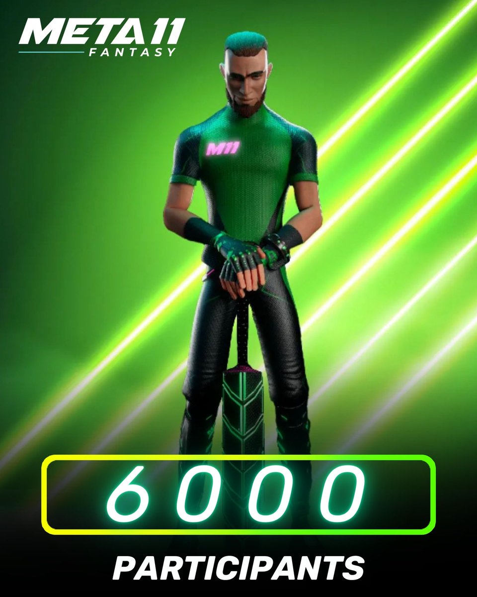 Meta11official's tweet photo. A whopping 6,000 participants joined us for the Super Fours Tournament which lasted less than three hours ๐คฏ
The groundbreaking AI technology was on full display ๐คฉ
Keen to know more about #META11? Register today and follow us! https://t.co/DtsyM0Tyw3
#Tuesdaystats https://t.co/XU8oDTPFzB