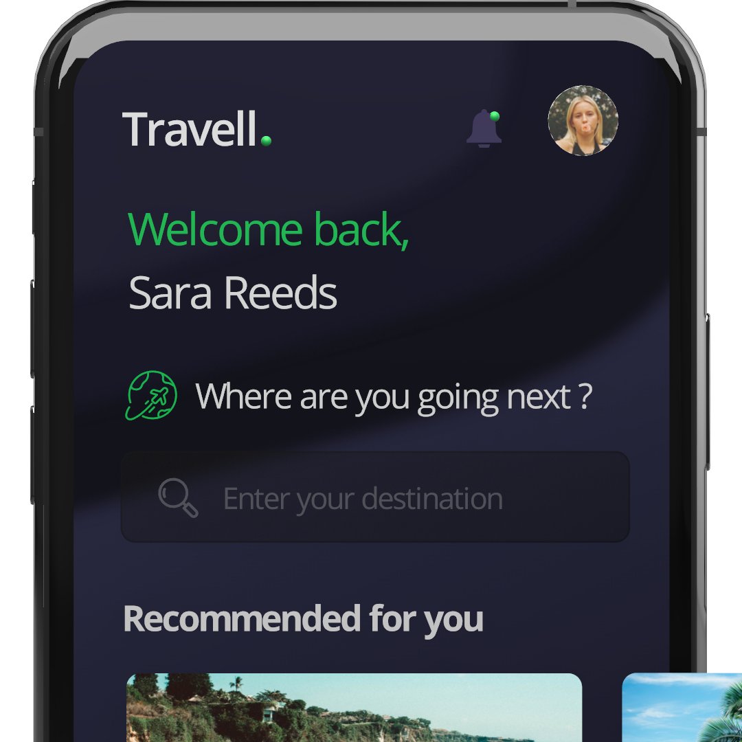 Day #26
Travel App✈️
#uiux #MobileApp #traveling #travelapp #app