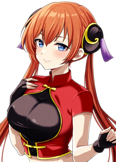 大人神楽ちゃん! #銀魂 #神楽