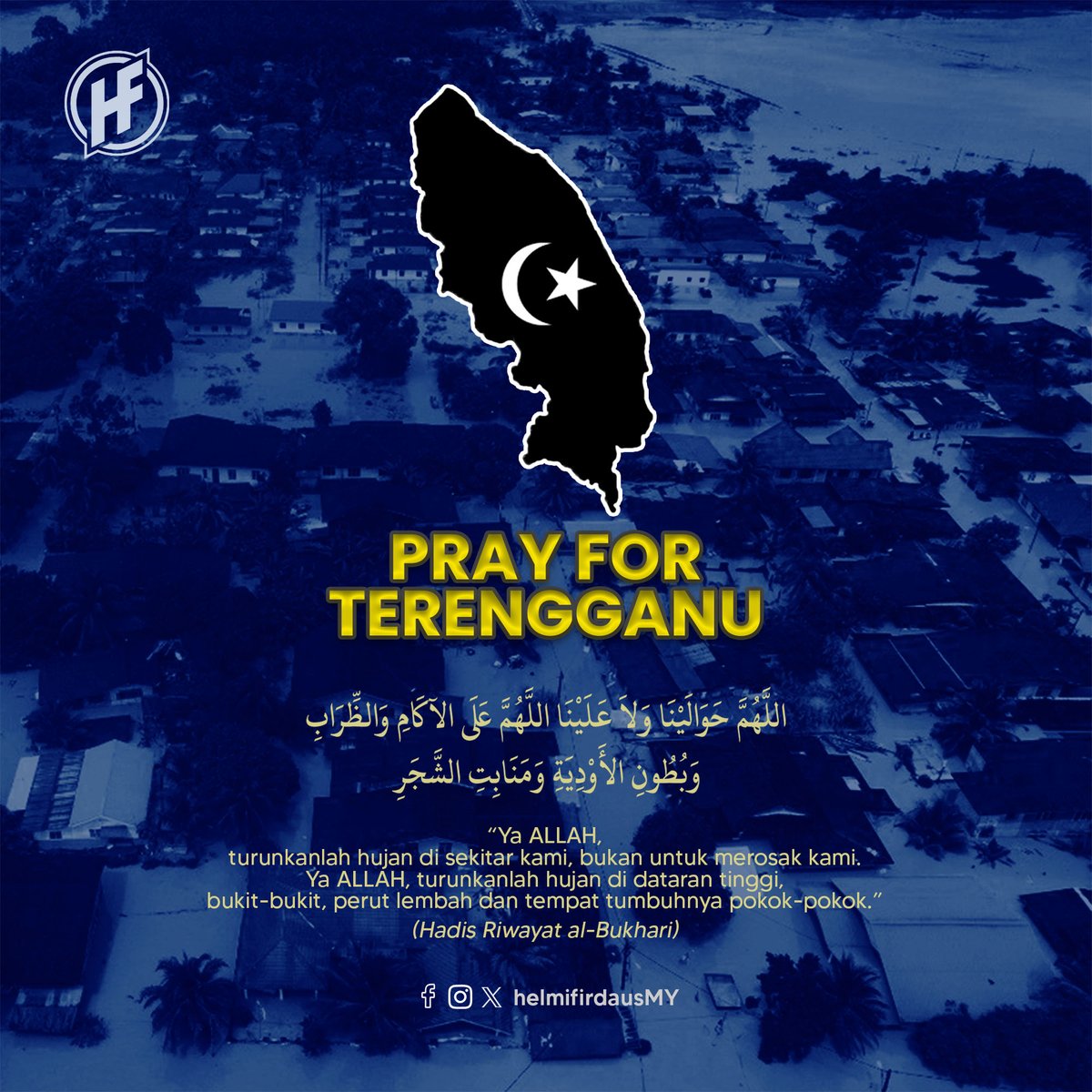 helmifirdausMY's tweet photo. #PrayForTerengganu 
#InfoBanjir https://t.co/JYNnbtByKa