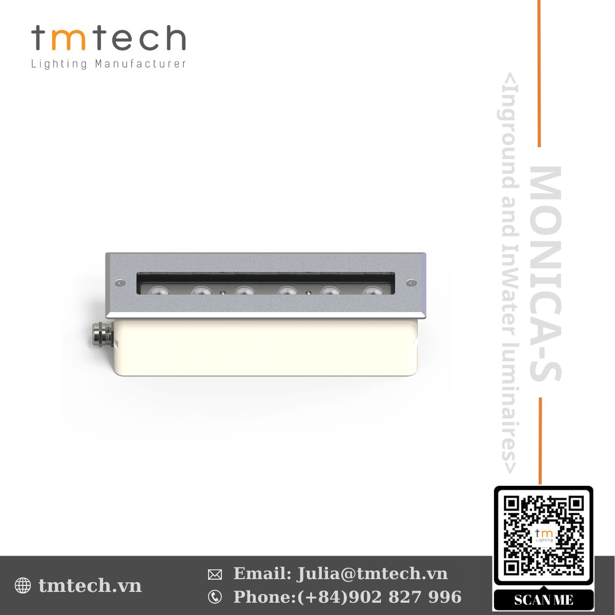 juliaTMT's tweet photo. 🌊Monica-6S🌊

High-power linear light source for  inground and underwater illumination 💦
--------------
☎ Contact:
📭 Email: Julia@tmtech.vn
📲 Whatsapp/Zalo: +84 902 827 996

#tmtech #tmtechvietnam #tmtechlighting #tmtechmanufacturer #tmtechlamp https://t.co/Muz6yolGCJ