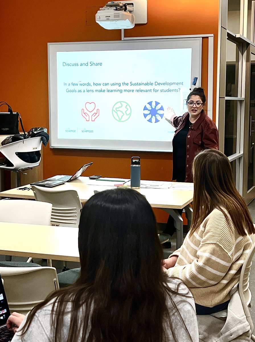 Delighted to be back at @UCalgaryEduc together with @sams165 to deliver #pd for @LetsTalkScience! Thank you @ESA_UCalgary for hosting us! Join us tomorrow for our session with #STEM #microbits! #edu @ucalgaryalumni #teachers #sdg #GlobalGoals