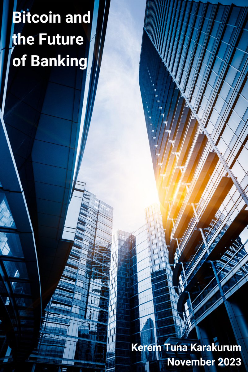 TunaKarakurum's tweet photo. I am pleased to share with you the English version of my extensively researched article "Bitcoin and the Future of Banking". This article provides an in-depth look at bitcoin and the banking industry.

You can download the PDF here:
Linkedin: https://t.co/D94PCnMY7x
Google Drive: https://t.co/fGCa9Fa2K9

Here's a preview of what you'll find inside:

-A deep dive into the definition, characteristics, and history of money, highlighting bitcoin's superiority as a form of money.
-An analysis of the potential implications for finance and economics should bitcoin emerge as the dominant store of value.
-Insights into how bitcoin works and clarification of common misconceptions surrounding blockchain technology.
-A critical examination of the existing banking model and how bitcoin could change this landscape.
-Projections of bitcoin's evolving role within the mainstream banking industry.
-A thoughtful discussion of bitcoin mining, its energy implications, and sustainability considerations.

Inspired by @Saifedean Ammous' book "The Bitcoin Standard", I believe this article is an excellent all-in-one handbook that thoroughly explains the concepts of both bitcoin and banking for readers of all levels.

#bitcoin #banking