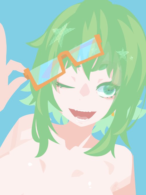GUMIチャ描いてるね 