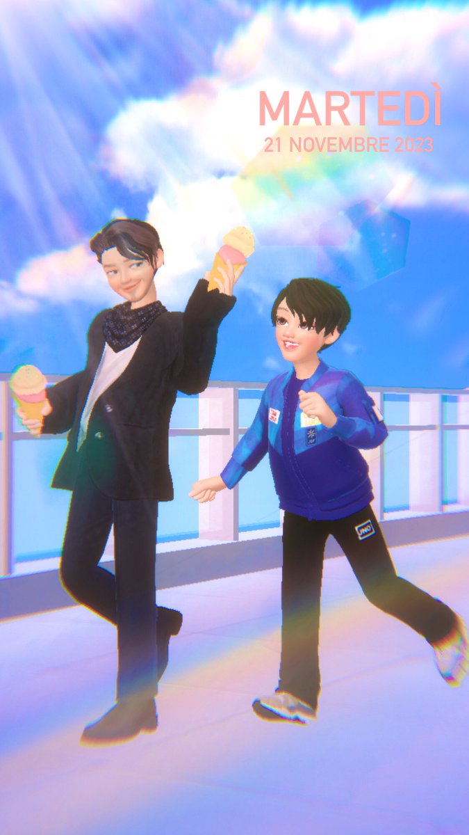 shomalino's tweet photo. 【毎日ZEPETO】
11月21日
アイスに釣られちゃう火曜日🍨
#zepeto #shomalino
#haveasweetday https://t.co/oPXqSdKuFf