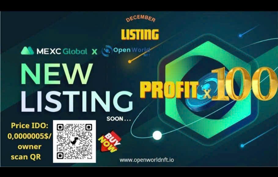 NhNguyn21344399's tweet image. 🔥 Cơ hội không đến lần thứ 2
Còn 5 ngày ngưng bán để chuẩn bị 12/12 list sàn
Tranh thủ mua 0.000 0005$ , x100 tài khoản nhanh thôi
#Openworld_NFT
#Web3
Thank you for following me! 
Bạn #follow tôi,tôi #followback bạn uy tín, nhiệt tình#Like #Follow #CheoX #BTC #BNB