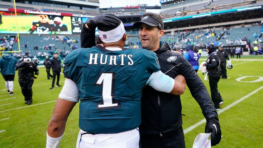 The Eagles had a 'gauntlet' schedule starting Week 7. They are 4-0 with wins over the Dolphins, Cowboys, and Chiefs. Those teams have a 21-6 combined record.