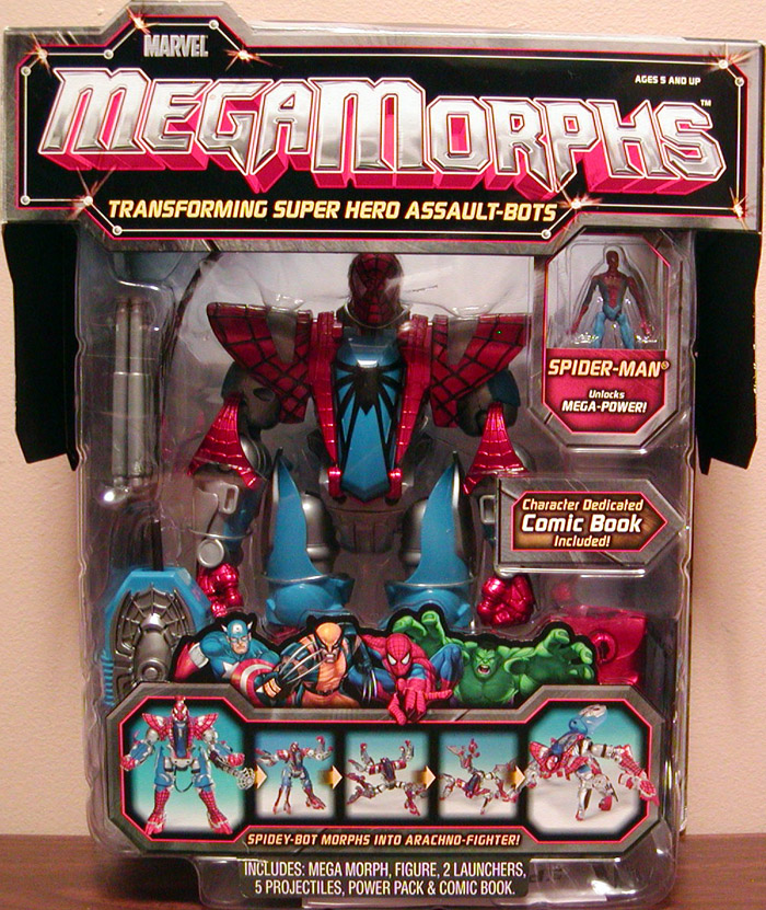 spideycrazyweb's tweet photo. Spider-man has a history of Mecha being it various toylines ranging from piloted transformers, giant armor and of course Leopardon. We also have a lego mecha with thwippy hands! https://t.co/Rv2pOzQf4c