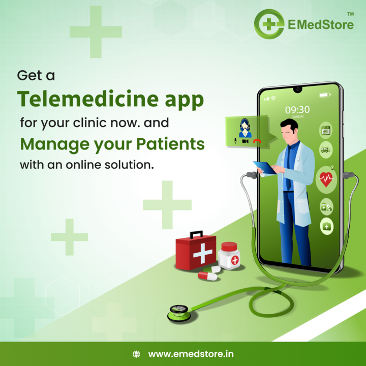 emed_pharmatech's tweet photo. Transform your clinic with a Telemedicine app! Seamlessly manage patients, anytime, anywhere. Elevate healthcare, embrace technology.

https://t.co/s41Qol6NOw

#telehealth #digitalHealth #healthcare #telemedicine #patientapp #emedstore https://t.co/P3huyzyUlc