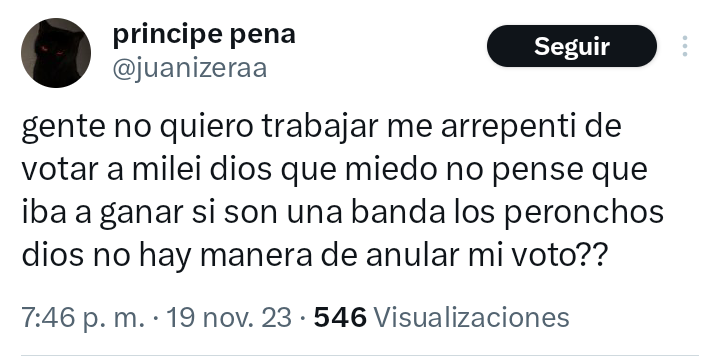 ArrepentidosLLA's tweet photo. Pensé que los que no querían laburar eran los K. La narrativa está más confusa que nunca https://t.co/3WNBv527pG