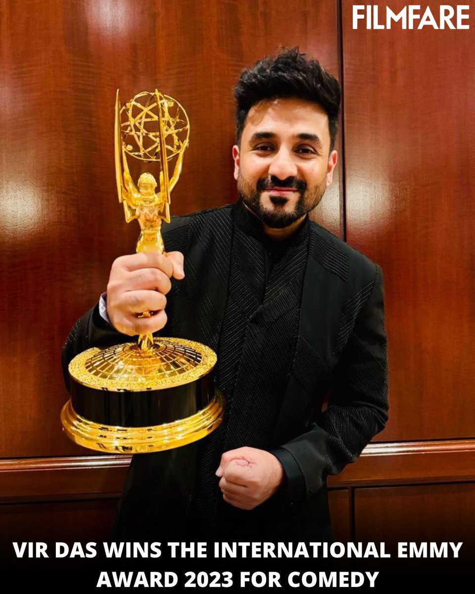 #VirDas bags the International Emmy Award 2023 for comedy for his work in #VirDasLanding. 💯