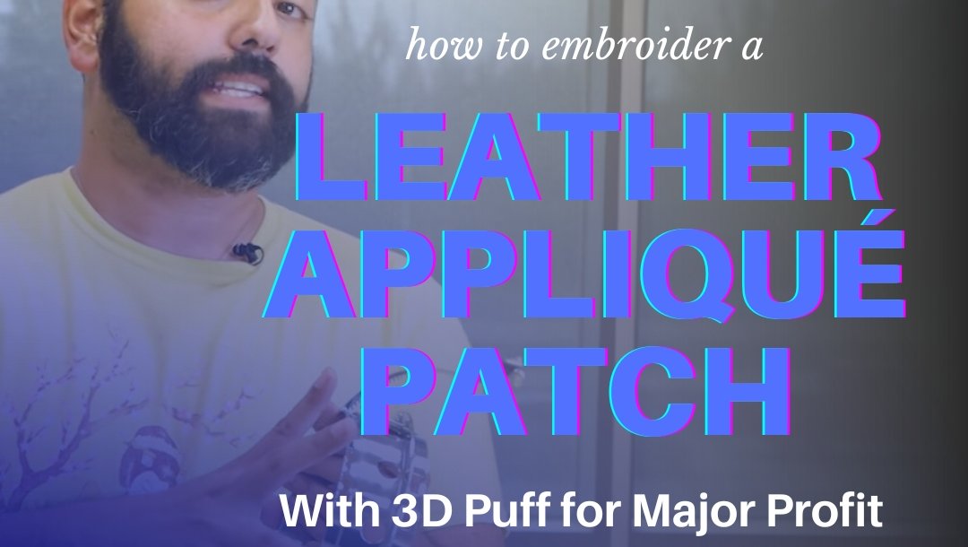 🔑 Join our tutorial and discover the art of creating high-end patches that sell like hotcakes.

l8r.it/PRB9

 #EmbroideryTutorial #LeatherApplique #3DPuffEffect #MaximizeProfit