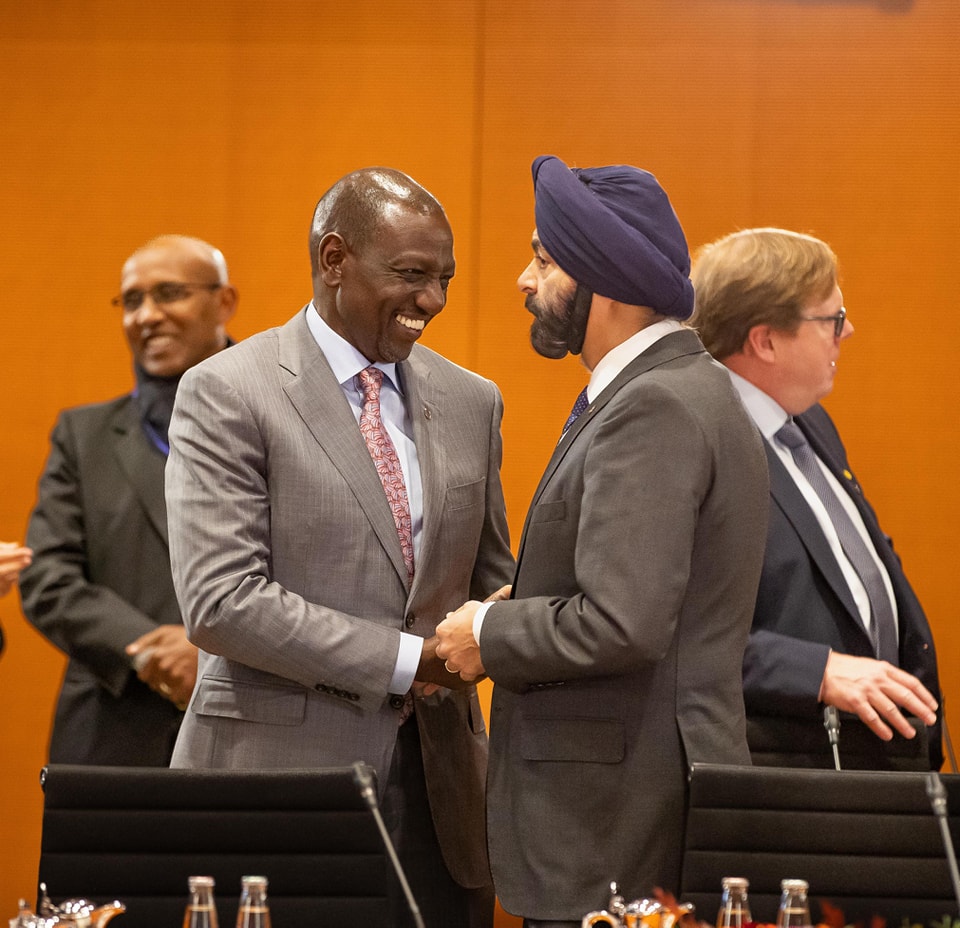 Kenyans's tweet photo. President Ruto meets the President of World Bank, Ajay Banga in Germany https://t.co/zHSjwRpLDW