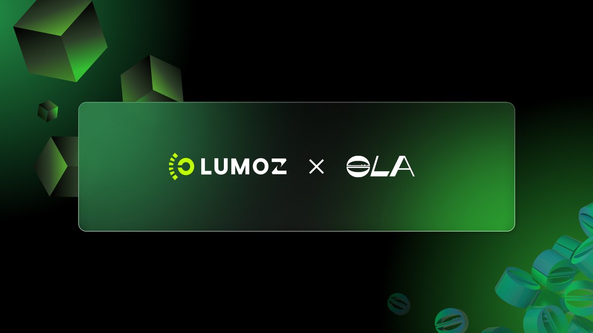 LumozOrg's tweet photo. 🚀 Lumoz partners with @ola_zkzkvm to bring privacy to the next level! 🌐 OLA has been integrated seamlessly into Lumoz's ZK-Rollup LaunchBase, offering code-free, privacy-packed experiences. 🔐✨ Stay tuned for the first-ever L2 that delivers programmable privacy! 🌈 #Lumoz #Ola