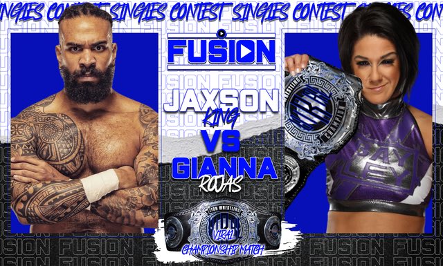 ZionWrestleRP's tweet photo. Here’s a card drop for a special SATURDAY Fusion! 

It’s not Friday, but Saturday Night’s alright for Fusion 108 on @thesplatnetwork! 

FULL CARD: https://t.co/TOtgZwVW2z https://t.co/0SajV3sah0
