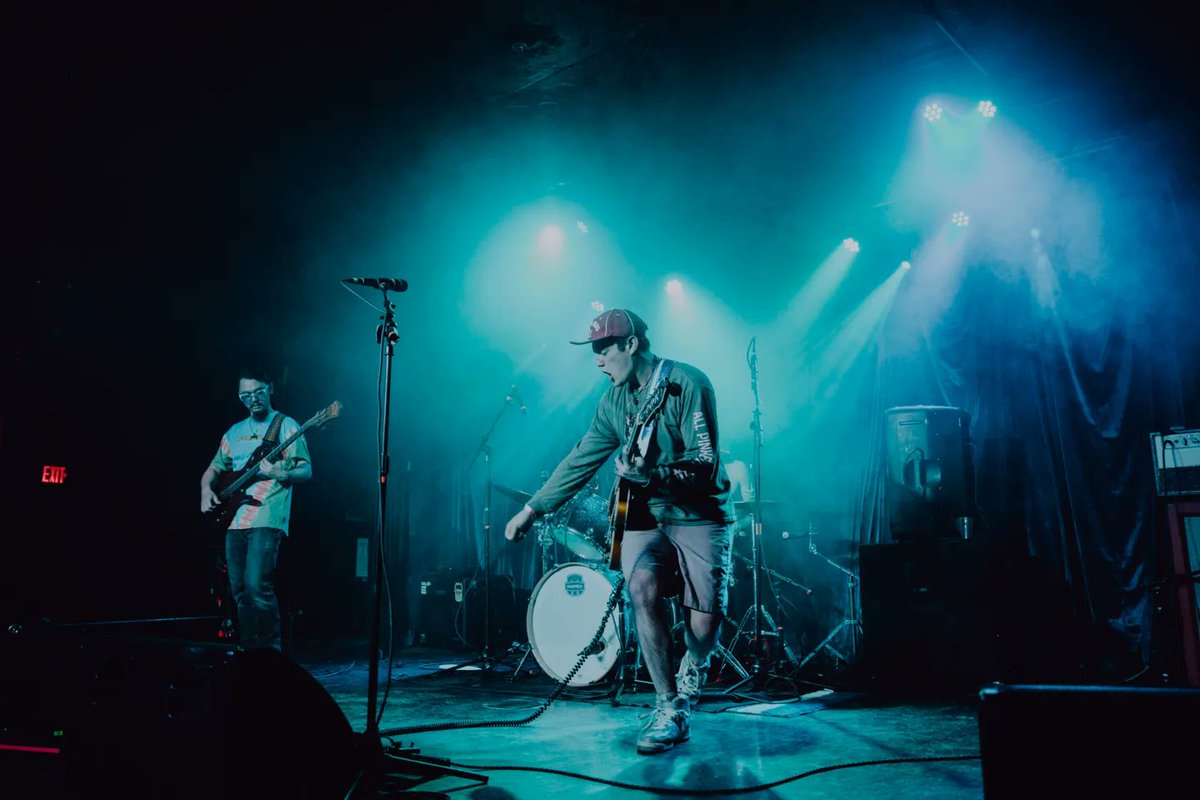 toitheband's tweet photo. Throwback to a sick show at @dantesportland! Smoke machines and lights make my shorts tight. 

Keep jamming GI Johnny on our Spotify! https://t.co/HihHxbPFid