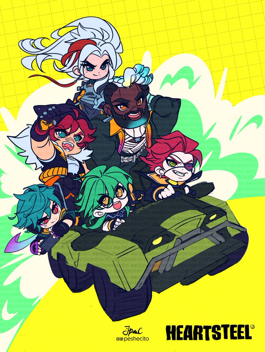Peshecito's tweet photo. Thanks to the team who made #heartsteel real!

They are my babies now and I'll cherish them forever. 🥹 https://t.co/tfay5hgwQU