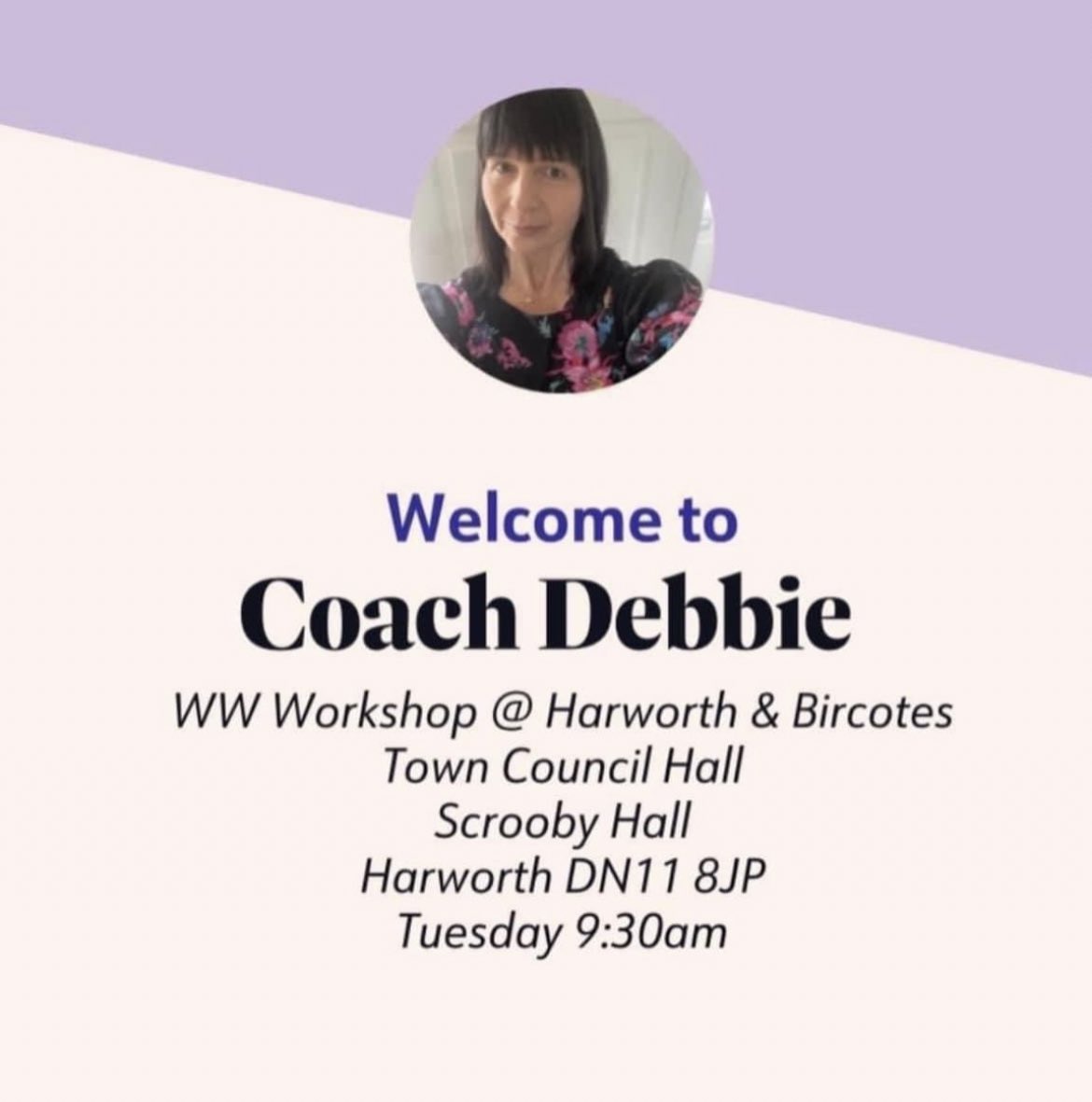WabyDebbie's tweet photo. "📣👥 Join us at  Weight Watchers workshop in Harworth! 💪💚 
Led by  Debbie Waby, the session starts at 9:30am this Tuesday. 

🗓️🕘 Don't miss this opportunity to jumpstart your wellness journey and achieve your goals! 

🌟🏋️‍♀️ Come join us!
 #WeightWatchers   
#HarworthWorkshop" https://t.co/ck0WN7SOFG