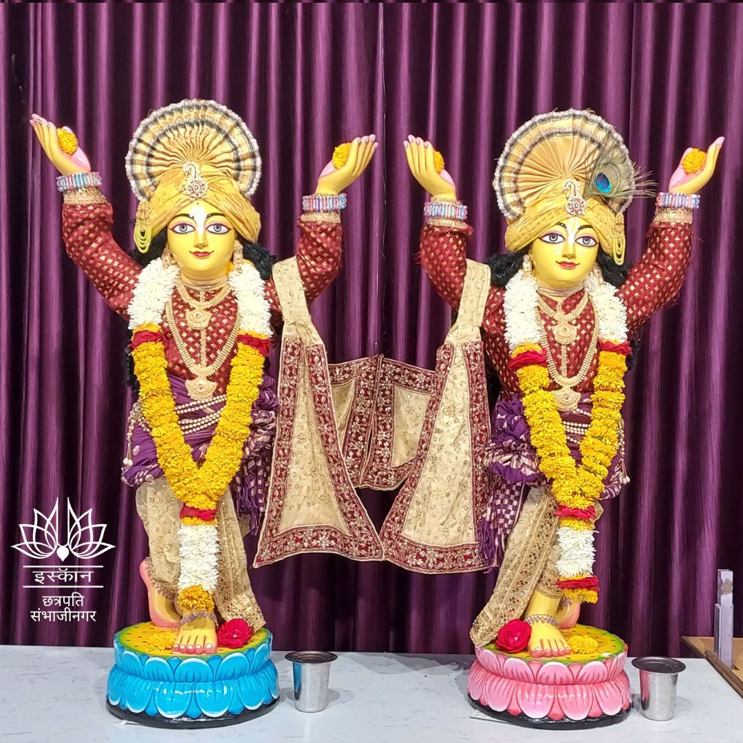 ISKCONVECC's tweet photo. Special Darshan from ISKCON VECC Chhatrapati Sambhajinagar

.
.
.
.
#iskconchhatrapatisambhajinagar #harekrishna #Vrindavan #gauranitai #nitaigauranaga #jagannathbhajan #jayjagannath #lordjagannath #jagannathswami #jagannathji #jagannath #jaijagannath #jagannathmurtionnline https://t.co/Vcybedzrn3