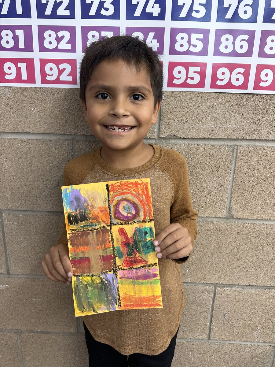 TeachWPower's tweet photo. @Adinvita2018 A little bit of art makes a happy face 💎💎❤️❤️#AdinvitaPrivateSchool #artmatters #odessatx #privateschool https://t.co/U0tVrceyFQ