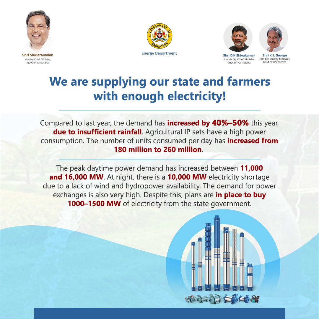 Energy Department Government of Karnataka (@EnergyDeptGoK) / Posts / X